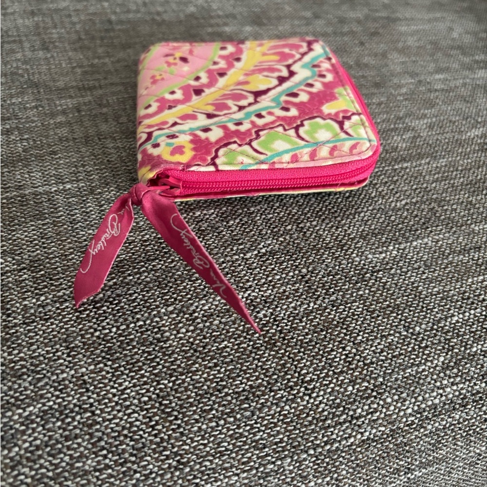Capri Melon Vera Bradley Wallet - Picture 2 of 5